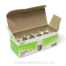 Valeo P21 5W Bulb Essential P/N 32207 - 100 Pack